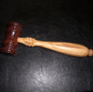 Zierhammer aus Cocobolo und Esche